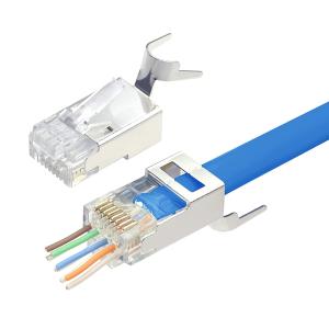 POWERTECH βύσμα RJ45 Cat 6a CAB-N286, copper, open type, 1.2mm, 10τμχ | Καλώδια - Αντάπτορες | elabstore.gr