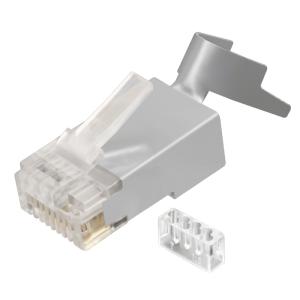 POWERTECH βύσμα RJ45 Cat 6a CAB-N286, copper, open type, 1.2mm, 10τμχ | Καλώδια - Αντάπτορες | elabstore.gr