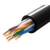 POWERTECH καλώδιο U/UTP Cat 5e CAB-N290, CCA 26AWG, PVC, 305m, μαύρο | Καλώδια - Αντάπτορες | elabstore.gr