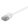 POWERTECH καλώδιο U/UTP Cat 6 CAB-N313, slim, copper 30AWG, 1m, λευκό | Καλώδια - Αντάπτορες | elabstore.gr