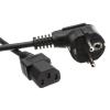 POWERTECH Καλώδιο τροφοδοσίας CAB-P020, 3x 0.75mm², CCS, 1.5m, μαύρο | Καλώδια - Αντάπτορες | elabstore.gr