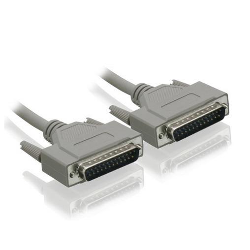 POWERTECH Καλώδιο σειριακό RS232 25-Pin (M)/(M), 5M, λευκό | eLabstore.gr POWERTECH Καλώδιο σειριακό RS232 25-Pin (M)/(M), 5M, λευκό | Καλώδια - Αντάπτορες | elabstore.gr