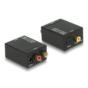Μετατροπέας ήχου CAB-R019 ψηφιακό σε αναλογικό, Coaxial/Toslink σε 2xRCA | Καλώδια - Αντάπτορες | elabstore.gr