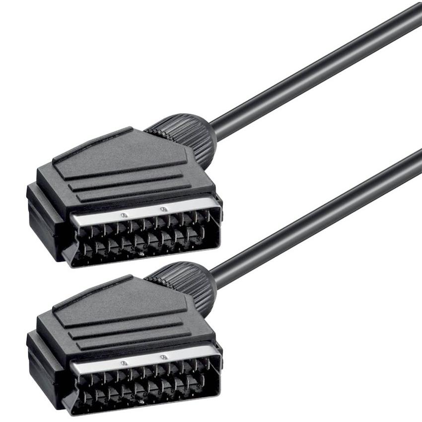 POWERTECH Καλώδιο Scart 21pin σε Scart 21pin CAB-S001, 1.4m, μαύρο | eLabstore.gr POWERTECH Καλώδιο Scart 21pin σε Scart 21pin CAB-S001, 1.4m, μαύρο | Καλώδια - Αντάπτορες | elabstore.gr