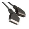 POWERTECH καλώδιο Scart 21pin σε Scart 21pin CAB-S003, 3m, μαύρο | Καλώδια - Αντάπτορες | elabstore.gr