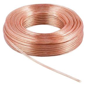POWERTECH καλώδιο ήχου 2x 0.50mm² CAB-SP012, CCA, 10m, διάφανο | Καλώδια - Αντάπτορες | elabstore.gr