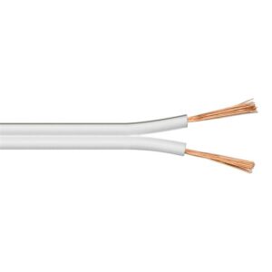 POWERTECH καλώδιο ήχου 2x 0.75mm² CAB-SP027, Copper, 10m, λευκό | Καλώδια - Αντάπτορες | elabstore.gr