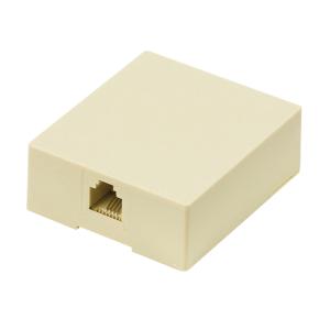POWERTECH Πρίζα τηλεφώνου CAB-T027, RJ11 6p4c, μπεζ | Καλώδια - Αντάπτορες | elabstore.gr