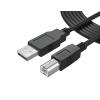 POWERTECH Καλώδιο USB 2.0 σε USB Type B CAB-U016, 1.5m, μαύρο | Καλώδια - Αντάπτορες | elabstore.gr