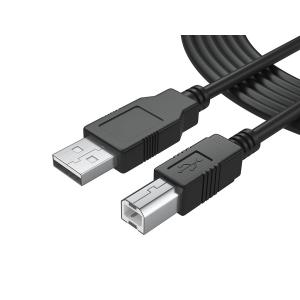 POWERTECH Καλώδιο USB 2.0 σε USB Type B CAB-U016, 1.5m, μαύρο | Καλώδια - Αντάπτορες | elabstore.gr