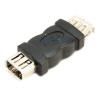 POWERTECH αντάπτορας USB θηλυκό σε θηλυκό CAB-U019, μαύρος | Καλώδια - Αντάπτορες | elabstore.gr