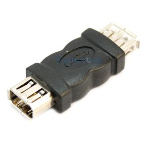 POWERTECH αντάπτορας USB θηλυκό σε θηλυκό CAB-U019, μαύρος | Καλώδια - Αντάπτορες | elabstore.gr