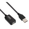 POWERTECH καλώδιο USB 2.0 με ενισχυτή CAB-U039, 5m, μαύρο | eLabstore.gr POWERTECH καλώδιο USB 2.0 με ενισχυτή CAB-U039, 5m, μαύρο | Καλώδια - Αντάπτορες | elabstore.gr