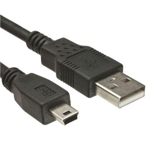 POWERTECH καλώδιο USB σε USB Mini CAB-U042, copper, 3m, μαύρο | Καλώδια - Αντάπτορες | elabstore.gr