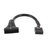 POWERTECH καλώδιο USB 2.0 9pin σε USB 3.0 20pin CAB-U046, 0.20m | Καλώδια - Αντάπτορες | elabstore.gr