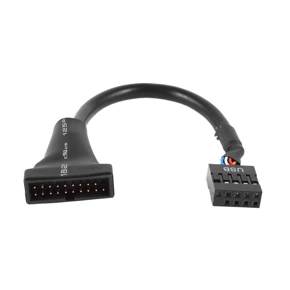 POWERTECH καλώδιο USB 2.0 9pin σε USB 3.0 20pin CAB-U046, 0.20m | eLabstore.gr POWERTECH καλώδιο USB 2.0 9pin σε USB 3.0 20pin CAB-U046, 0.20m | Καλώδια - Αντάπτορες | elabstore.gr