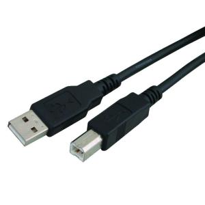 POWERTECH καλώδιο USB σε USB Type Β CAB-U050, copper, 3m, μαύρο | Καλώδια - Αντάπτορες | elabstore.gr