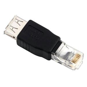 POWERTECH αντάπτορας RJ45 σε USB 2.0 female CAB-U085 | Καλώδια - Αντάπτορες | elabstore.gr