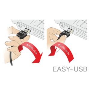 POWERTECH καλώδιο USB σε USB Type B CAB-U090, Dual Easy, 1.5m, μαύρο | Καλώδια - Αντάπτορες | elabstore.gr