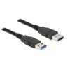 POWERTECH καλώδιο USB 3.0 CAB-U106, 1.5m, μαύρο | Καλώδια - Αντάπτορες | elabstore.gr