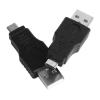 POWERTECH αντάπτορας USB Micro σε USB CAB-U109, nickel, μαύρος | Καλώδια - Αντάπτορες | elabstore.gr