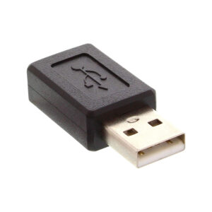 POWERTECH αντάπτορας USB σε USB Mini θηλυκό CAB-U111, μαύρος | Καλώδια - Αντάπτορες | elabstore.gr