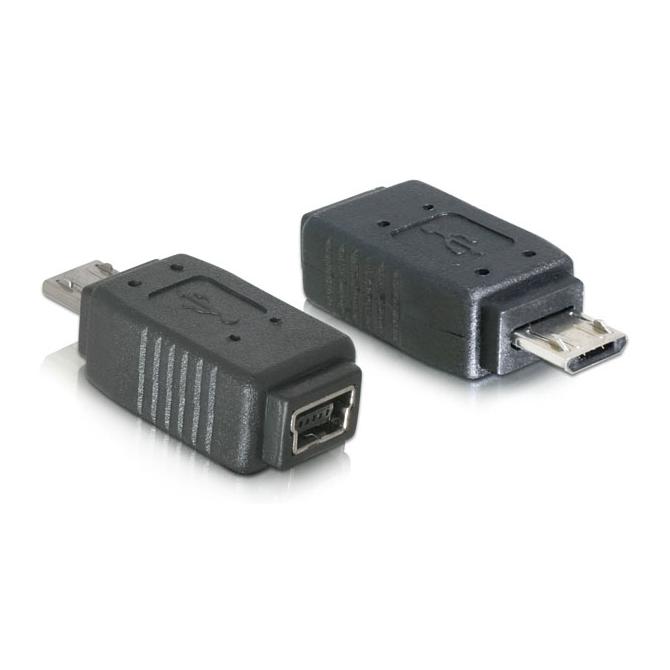 POWERTECH αντάπτορας USB Micro σε USB Mini θηλυκό CAB-U112, μαύρος | eLabstore.gr POWERTECH αντάπτορας USB Micro σε USB Mini θηλυκό CAB-U112, μαύρος | Καλώδια - Αντάπτορες | elabstore.gr
