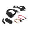 POWERTECH Converter USB 2.0 σε IDE & SATA CAB-U122, με τροφοδοσία, 0.8m | Καλώδια - Αντάπτορες | elabstore.gr