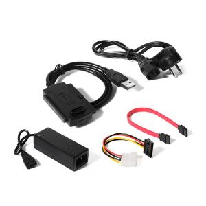 POWERTECH Converter USB 2.0 σε IDE & SATA CAB-U122, με τροφοδοσία, 0.8m | Καλώδια - Αντάπτορες | elabstore.gr