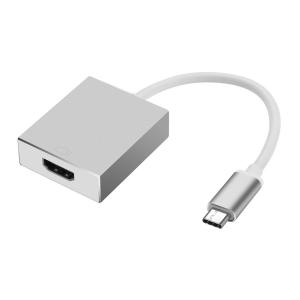 POWERTECH αντάπτορας CAB-UC006 USB 3.1 Type-C σε HDMI, λευκό | Καλώδια - Αντάπτορες | elabstore.gr