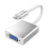 POWERTECH αντάπτορας CAB-UC008 USB 3.1 Type-C σε VGA 15pin, γκρι | Καλώδια - Αντάπτορες | elabstore.gr