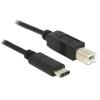 POWERTECH καλώδιο USB-C σε USB Type B CAB-UC012, 1m, μαύρο | Καλώδια - Αντάπτορες | elabstore.gr
