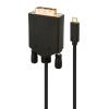 POWERTECH καλώδιο USB Type-C σε DVI CAB-UC050, Full HD, 2m, μαύρο | eLabstore.gr POWERTECH καλώδιο USB Type-C σε DVI CAB-UC050, Full HD, 2m, μαύρο | Καλώδια - Αντάπτορες | elabstore.gr