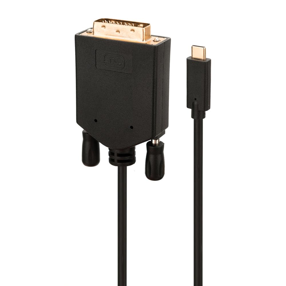 POWERTECH καλώδιο USB Type-C σε DVI CAB-UC050, Full HD, 2m, μαύρο | eLabstore.gr POWERTECH καλώδιο USB Type-C σε DVI CAB-UC050, Full HD, 2m, μαύρο | Καλώδια - Αντάπτορες | elabstore.gr
