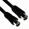 POWERTECH καλώδιο κεραίας CAB-V006, αρσενικό σε θηλυκό, 5m, μαύρο | Καλώδια - Αντάπτορες | elabstore.gr