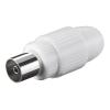 POWERTECH βύσμα PAL 9.5mm θηλυκό CAB-V010 για TV, λευκό, 5τμχ | eLabstore.gr POWERTECH βύσμα PAL 9.5mm θηλυκό CAB-V010 για TV, λευκό, 5τμχ | Καλώδια - Αντάπτορες | elabstore.gr