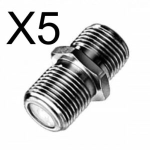 POWERTECH βύσμα για ψηφιακές κεραίες CAB-V014, θηλυκό, 5τμχ | Καλώδια - Αντάπτορες | elabstore.gr