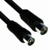 POWERTECH καλώδιο κεραίας CAB-V019, αρσενικό σε θηλυκό, 10m, μαύρο | Καλώδια - Αντάπτορες | elabstore.gr