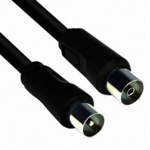 POWERTECH καλώδιο κεραίας CAB-V019, αρσενικό σε θηλυκό, 10m, μαύρο | Καλώδια - Αντάπτορες | elabstore.gr