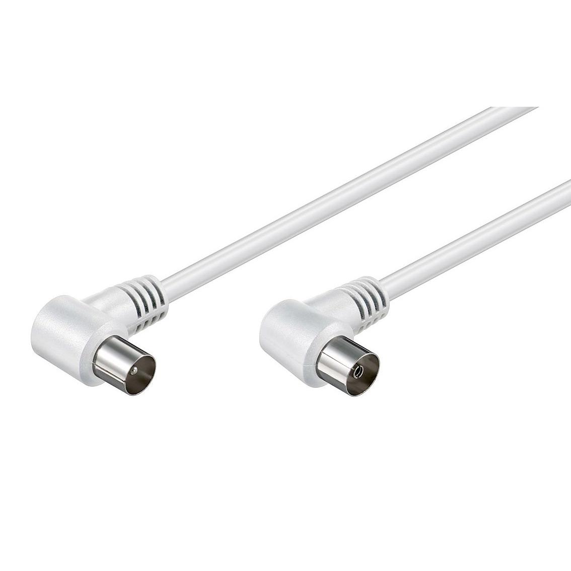 POWERTECH καλώδιο κεραίας CAB-V024, αρσενικό σε θηλυκό, 90°, 3m, λευκό | eLabstore.gr POWERTECH καλώδιο κεραίας CAB-V024, αρσενικό σε θηλυκό, 90°, 3m, λευκό | Καλώδια - Αντάπτορες | elabstore.gr