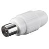 POWERTECH βύσμα κεραίας PAL CAB-V031, θηλυκό, 15.88mm, λευκό, 5τμχ | eLabstore.gr POWERTECH βύσμα κεραίας PAL CAB-V031, θηλυκό, 15.88mm, λευκό, 5τμχ | Καλώδια - Αντάπτορες | elabstore.gr