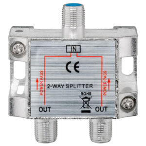 POWERTECH SAT-splitter CAB-V032, 2-way, 5-2400MHz, 100dB | Εικόνα & Ήχος | elabstore.gr