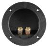 POWERTECH τερματικό ηχείου 6mm ή banana plug 4mm CAB-V036, Φ105mm, μαύρο | Καλώδια - Αντάπτορες | elabstore.gr