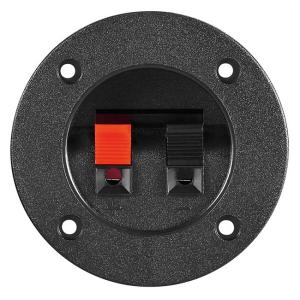 POWERTECH τερματικό ηχείου CAB-V037, Φ75mm, μαύρο | Καλώδια - Αντάπτορες | elabstore.gr