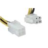 POWERTECH καλώδιο για MB 4pin αρσενικό σε 4pin θηλυκό CAB-W006, 20cm | Καλώδια - Αντάπτορες | elabstore.gr