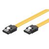 POWERTECH Καλώδιο SATA III 7-pin σε 7-pin CAB-W024, Metal Clip, 0.5m | Καλώδια - Αντάπτορες | elabstore.gr