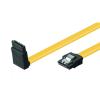 POWERTECH Καλώδιο SATA III 7pin σε 7pin 90° CAB-W028, Metal Clip 0.5m | Καλώδια - Αντάπτορες | elabstore.gr