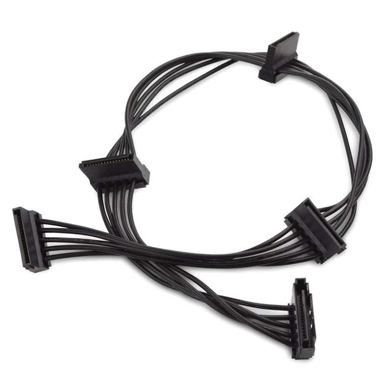 POWERTECH καλώδιο SATA 15pin σε 4x SATA 15pin CAB-W038, 40cm, μαύρο | eLabstore.gr POWERTECH καλώδιο SATA 15pin σε 4x SATA 15pin CAB-W038, 40cm, μαύρο | Καλώδια - Αντάπτορες | elabstore.gr