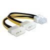 POWERTECH καλώδιο 2x molex 3pin σε 1x 8pin CAB-W041, 0.15m | Καλώδια - Αντάπτορες | elabstore.gr