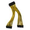 POWERTECH καλώδιο μητρικής 24pin σε 2x 24pin CAB-W042, 0.20m | Καλώδια - Αντάπτορες | elabstore.gr